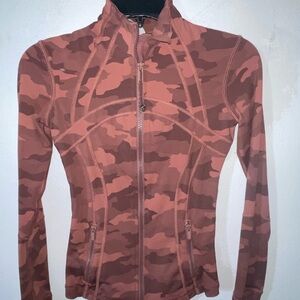lululemon athletica Camouflage Jacket in Brown and Pink